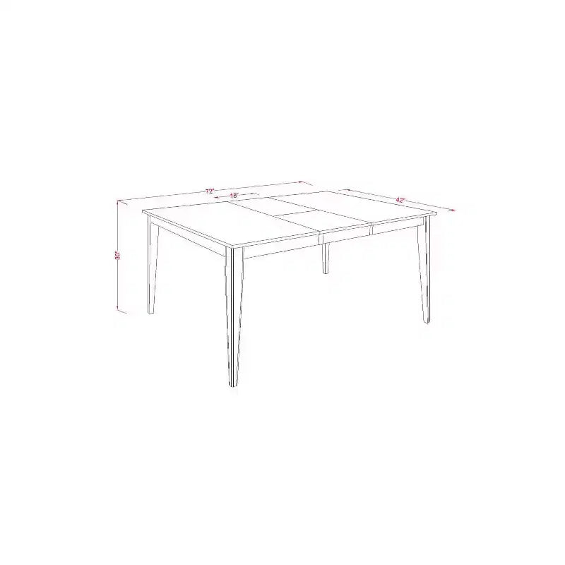 Set da pranzo rettangolare allungabile 7 pezzi in legno marrone con sedie in similpelle, 6 posti a sedere